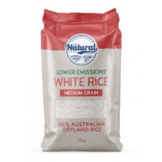 The Natural Rice Co Australian White Rice 750g
